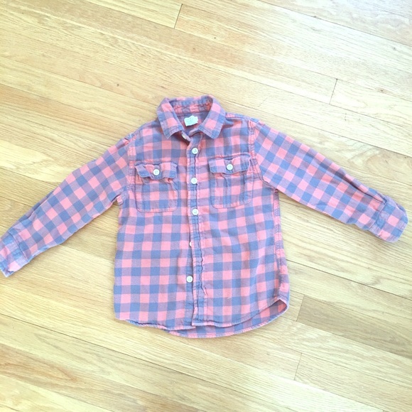 J. Crew Other - Plaid boys Crewcuts (jcrew) button up shirt